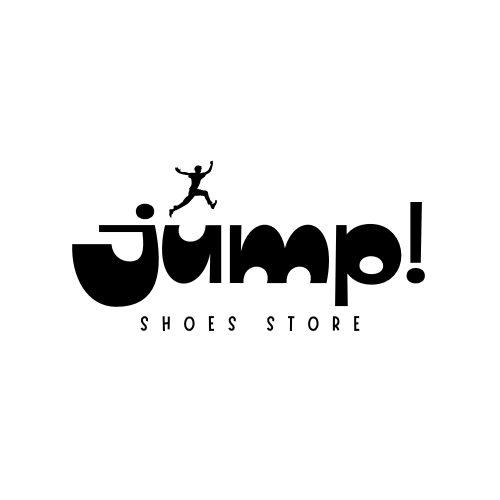 White and Black Simple Shoes Store Logo