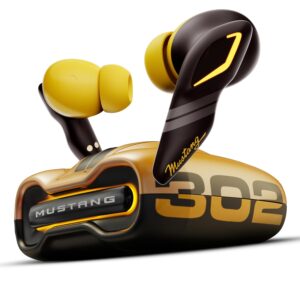 GOBOULT Mustang Torq Wireless in Ear Earbuds with 60H Playtime, App Support