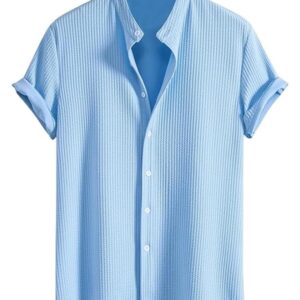 GRECIILOOKS Men's Polycotton Regular Fit Casual Shirt